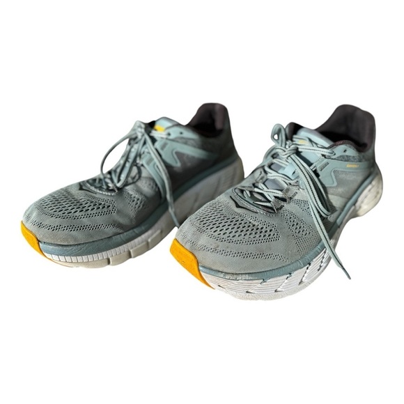 HOKA ONE GAVIOTA 2 MEN RUNNING /WALKING/ SHOES GRAY SZ 12.5 PRE OWNED - Picture 3 of 8